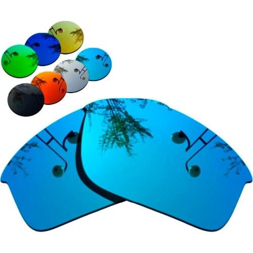100% Precisely Cut Polarized Replacement Lenses for Bottle Rocket Sunglasses Blue Mirrored Coating Color- Choices