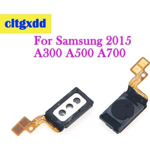 Cltgxdd 2 pcs New Ear Speaker Flex Cable Earpiece Receiver Earphone For Samsung Galaxy A300 A500 A700 A3 A5 A7 2015