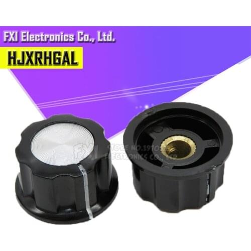 5pcs Hat MF-A03 potentiometer knob WH118/WX050 bakelite knob / copper core inner hole 6mm