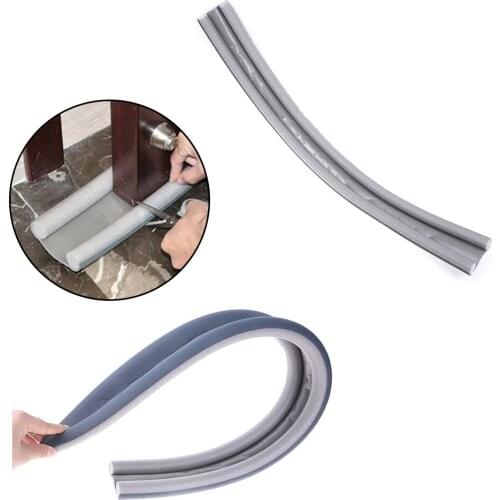 95cm Flexible Door Bottom Sealing Strip Guard Sealer Stopper Wind Dust Blocker Sealer Stopper Door Seal Door Weatherstrip Guard