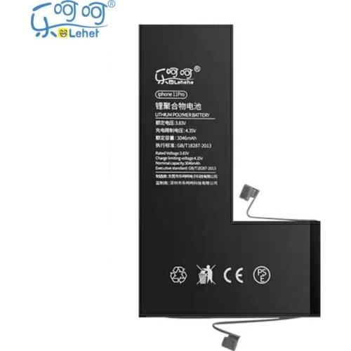 Original LEHEHE Battery for Iphone 11 Pro 3046mAh Smartphone Batteries Replacement with Tool Gift