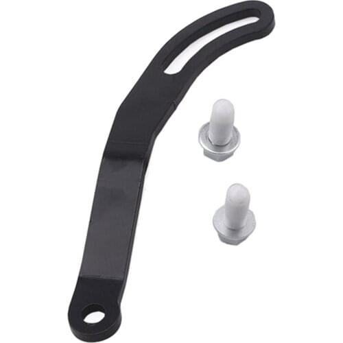 Black SBC Power Steering Pump Bracket for SWP LWP Saginaw GM SB Chevy 383