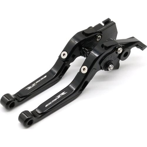CNC Billet Brake Clutch Levers Fit For Suzuki GSR750 2011-2015 GSR600 2006-2011 Brake Lever Folding Extendable Adjustable