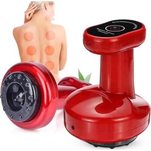 Electric Cupping Massager Vacuum Suction Cups EMS Ventosas Anti Cellulite Magnet Therapy Scraping Fat Burner Slimming