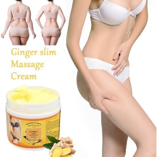 2021 Hot Ginger Fat Burning Cream Anti-cellulite Full Body Slimming Weight Loss Massaging Cream Leg Body Waist Slim Cream
