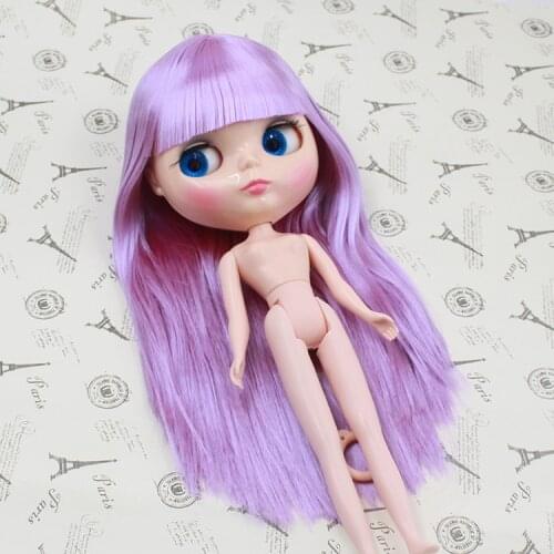 Blyth Doll,purple hair ksm 1209090 natural skin