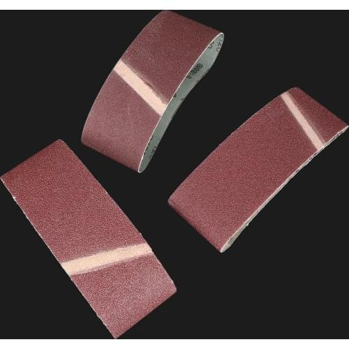 5Pc 60/80/120 Oxide Belt Sander For Grinding Polishing Sander 75x457mm Sanding Paper For Belt Sander Grit Dremel Accessories