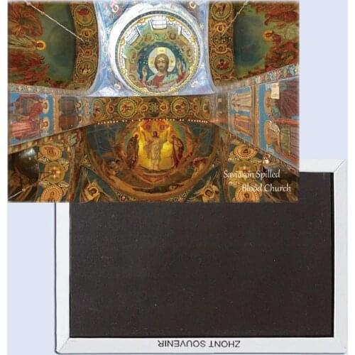 St.Petersburg Church of Our Savior on Spilled Blood 25197 metal fridge magnet home accessories souvenir gift