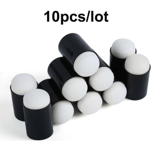 10pcs/lot Sponge Finger Daubers Foam Finger Painting Craft Set Finger Paint Drawing Sponge Foam Finger Chalk Ink