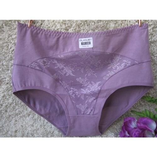 New 2020 Ropa interior femeni Briefs Plus Size 7XL high waist Cotton Lace lingeries Intimates Womens Panties Underwears