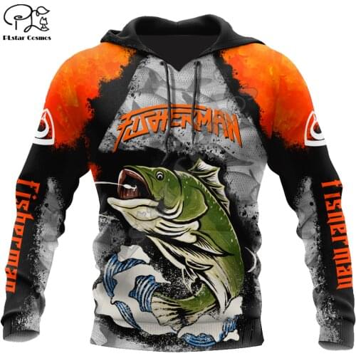 NewFashion Animal MaHi Fishing Camo Fisher Tracksuit Pullover Streetwear 3Dprint Men/Women Long Sleeves Funny Casual Hoodies D-7