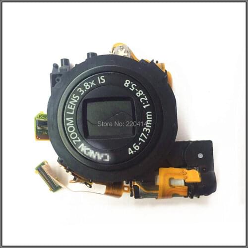 Original zoom for Canon ixus860 sd870 ixy910 lens with ccd use camera repair parts free shipping