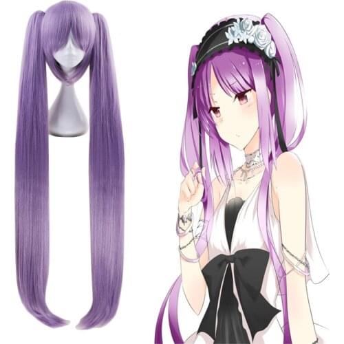Game Fate Grand Order Cosplay Wigs Euryale Cosplay Hair Wig Heat Resistant Synthetic Wig Halloween Party Women Cosplay Wig