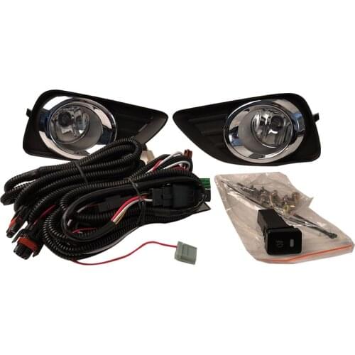 Suitable for Toyota CAMRY 2009 2010 2011 front bumper fog lamp with switch wire group fog lamp frame bulb H11 12V 55W