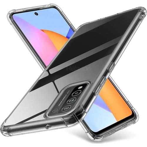 Transparent Shockproof Case For Huawei Honor 10X Lite 10 X LIght Honer 10i On Honor10 Honor10X Silicone Phone Cover Coque Cases