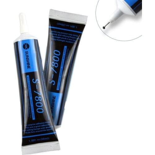 S7800 Softness of Black Glue For Mobile Phone Repair Adhesive Frame Lcd Sticky Bonding of Jewelry Dolls Toys Handicrafts