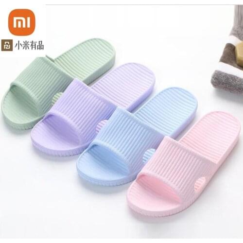 Xiaomi mijia slippers soft ladies mens childrens sandals non-slip home shower slippers childrens casual slippers smart home