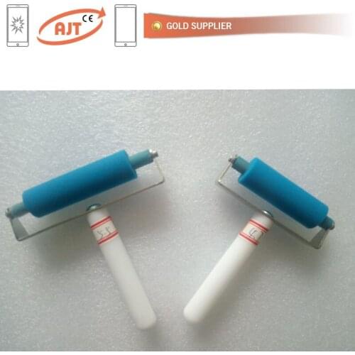 Blue roller for iphone5,iphon6,iphone7plus glass with frame oca roller polarizer film roller for put oca film on glass