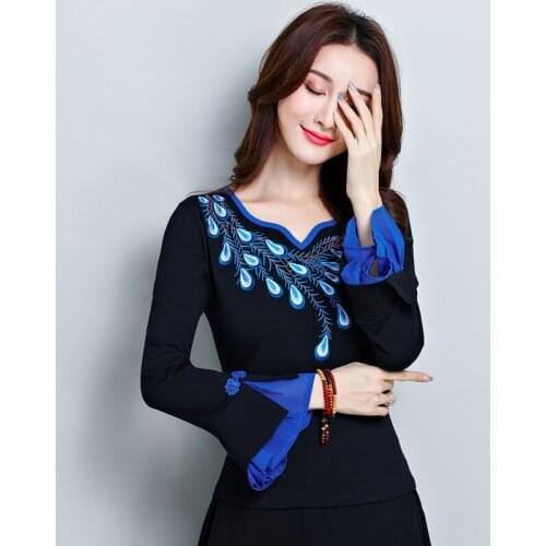 Traditional chinese clothing for women cheongsam top mandarin collar womens tops and blouses oriental China clothing TA1382