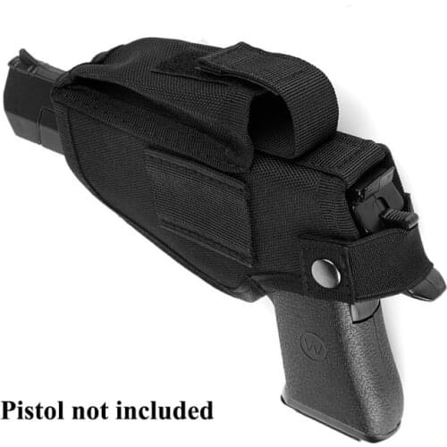 Universal Tactical Compact/Subcompact Pistol Holster Waist Case Glock Gun Waistband Bag Hunting Accessory Right Left Side