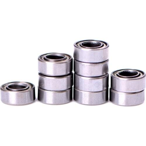 10Pcs MR105ZZ L-1050 MR105 Miniature Ball Bearings Rubber Sealed Ball Bearing 5x10x4mm