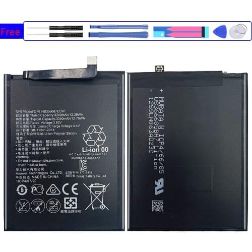 For Hua Wei HB356687ECW Battery For Huawei Nova 2 plus Nova2 plus/Nova 2i/Huawei G10/Mate 10 Lite Mate10 lite/ Honor 7x/Honor 9i