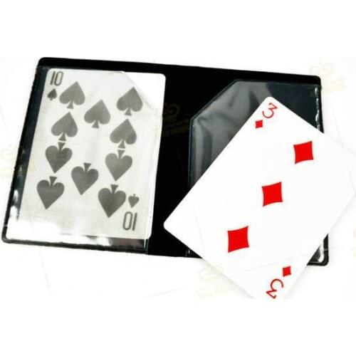 Free Shipping!Wholesale 6 Pcs/Lot OPTICAL WALLET,Magic Trick,Mentalism,Stage Magic,Comedy,Accessories,Magia Toys,Illusions