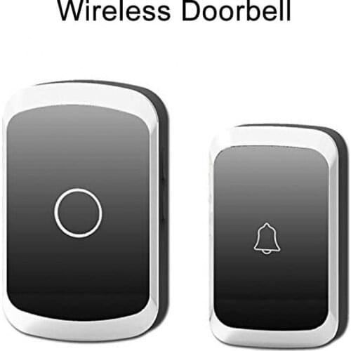 Wireless Waterproof Doorbell 36 Songs 300m Range US EU UK Plug Home Intelligent Door Bell Chime Security Alarm Mini Button