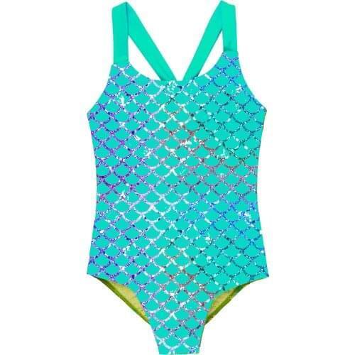 Kids Girls One Piece Swimsuit Swimwear 2021 Fashion Children Girls Swimwear Printed Girl Bodysuit Kid Bathing Suit Beachwear Set