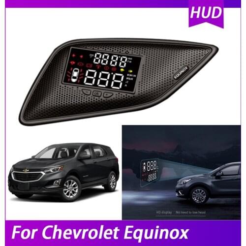 Head Up Display HUD For Chevrolet Equinox Car Electronic Accessories Projector Screen Professional Windshield Auto Voltage Alarm