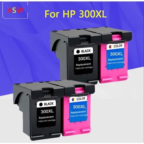 ASW 300XL Inkjet Cartridge for hp 300 XL 300XL Ink Cartridge for hp Deskjet D1660 D2500 D2560 D2660 D5560 F2420 F2480 F2492 prin