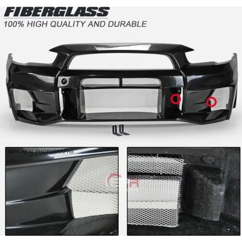 Suit For Lancer Mitsubishi Evo 10 Wing God Vrsv3 Resin Modified Bumper and Large Surrounding Front Bar