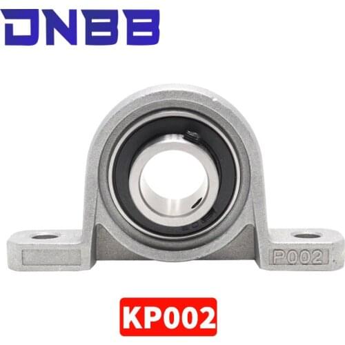 KP002 15mm 2PCS Horizontal Vertical Bearing Lead Screw Support Mounted Ball Pillow Zinc Alloy PillowBlock 3D parts economic type