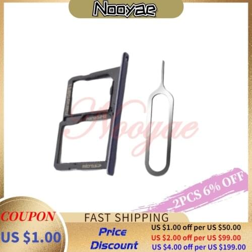 XPower SIM Tray For LG X Power 2 II LV7 L63BL K10 Power M320 X Screen Sim Cam K11 Plus V30 Stylo 4 Card Holder Slot Adapter Slot