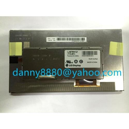 100% brand new 7inch LA070WQ1(TD)(01)/ LA070WQ1-TD01 LCD display For Mercedes-ben Buickk OPEL Bosh GPS NAVI