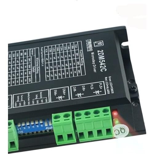 New 2DM542C driver DC 24V36V with 42/57 two-phase stepper motor 4.2A motor controller