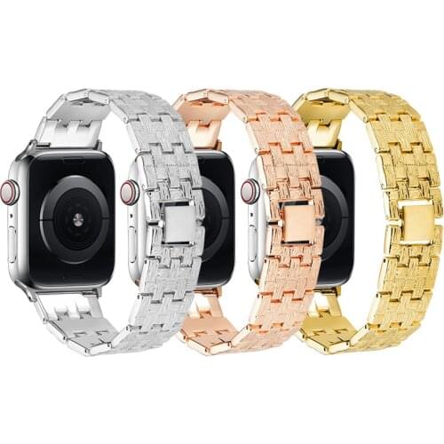 Braided Metal Strap for Apple Watch Band 44mm 42mmm 40mm 38mm Bracelet Wrist Strap for iWatch Series 6 5 4 SE 3 2 1 Accessories