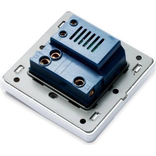 220V Ceiling Fan Governor 86 Type Concealed Installation Speed Control Switch Panel Stepless Speed Change with Light Switch