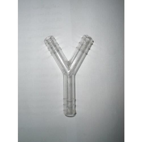 Transparent Y Triplet For Milking Machine Air Hose Connecting