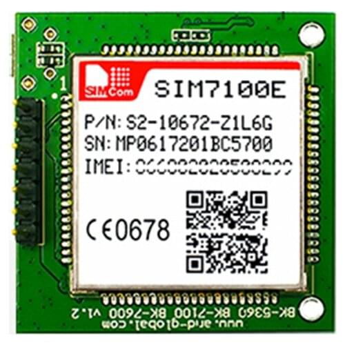 SIMCOM SIM7100E breakout board LTE Cat3 Module 100% New&Original no fake SIMCOM LTE-FDD B1/B3/B7/B8/B20