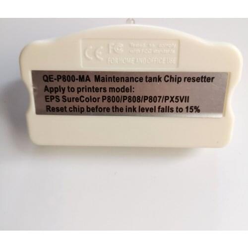 T5820 maintenance tank chip resetter for Epson Surecolor P800 P808 P807 PX5VII waste tank ink collector
