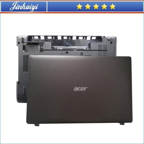 Laptop LCD back shell for Acer 5741G 5742G 5742ZG 5551 5251 5552G screen frame bottom shell upper lower cover case