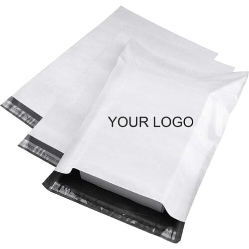 50PCS Custom logo Poly Mailers Print logo Padded Envelope Courier storage Postal Bags Packaging Padded Shipping bubble Envelopes