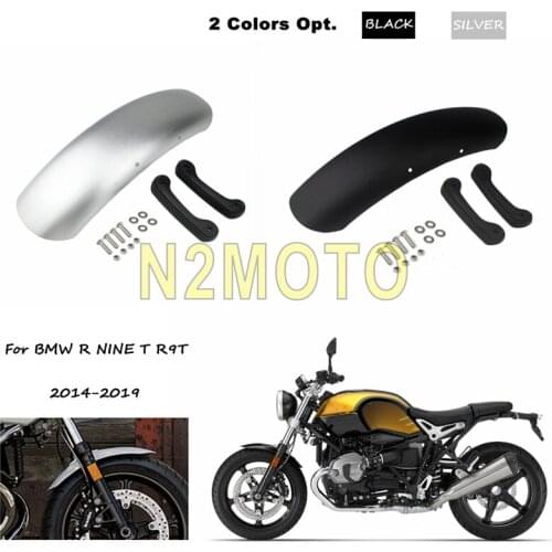 Aluminum Motorcycle Front Fender Mud Guard Fairing Mudguards Fairing Mud Splash Guard Wheel Cover for BMW R NINE T 2014-2019