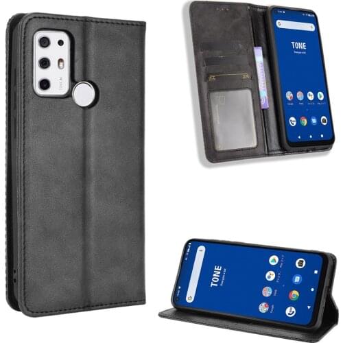 For Tone E19 E20 E21 Case Luxury Flip PU Leather Wallet Magnetic Adsorption ShockProof Case For Tone E 19 E 20 E 21 Phone Bags