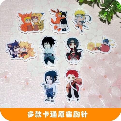 Kakashi Pin Diy Acrylic badges Brooch Buttons On backpack