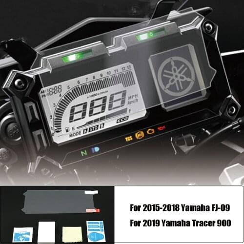 Cluster Scratch Dash Film Speedo Screen Protector for Yamaha FJ-09 2015-2018 Tracer 900 2019 Motorcycle Accessories