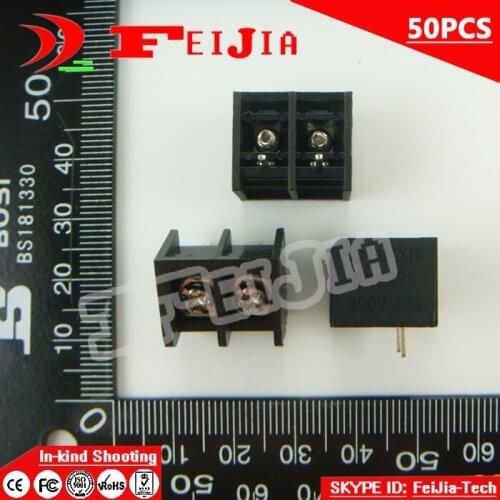 50PCS 825-8.25-2P / 825 8.25mm 2Pin Barrier Terminal Block Screw Terminal Block Pitch 8.25mm Terminal Block Free Shipping