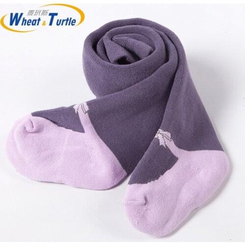 Newborn Baby Tights Warm Cotton Tights Pantyhose Toddler Girls dressing clothes tight Children Tights with Pattern
