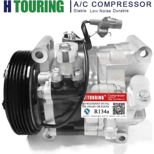 A/C Compressor for Suzuki SX4 Grand Vitara 229 L4 2.0L V08A0AA4AJ 9520080JA2 95200-80JA2 95201-80JA0 95200-80JA0 V08A0AA4AJ 5PK